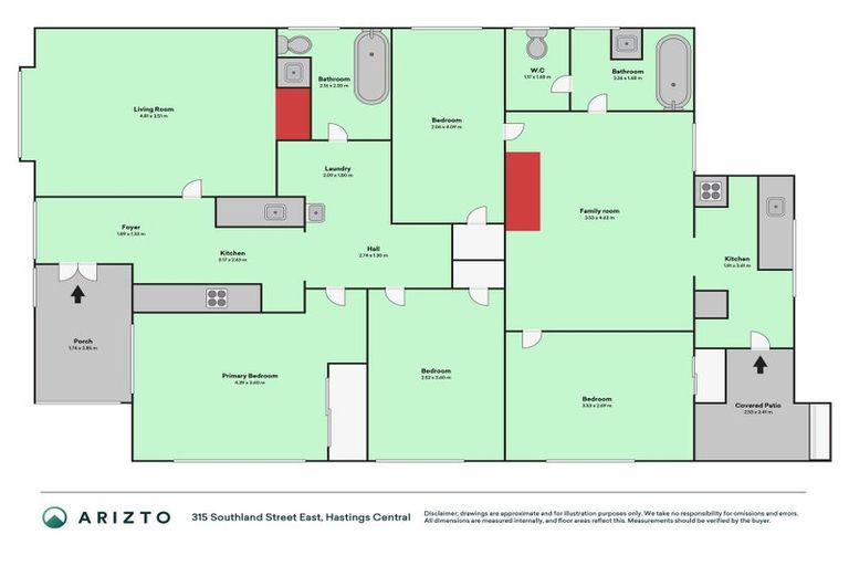 Photo of property in 315 Southampton Street East, Hastings, 4122