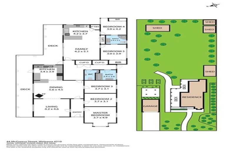 Photo of property in 44 Mcgreevy Street, Waipawa, 4210