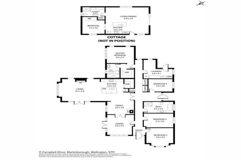 Photo of property in 11 Campbell Drive, Martinborough, 5711