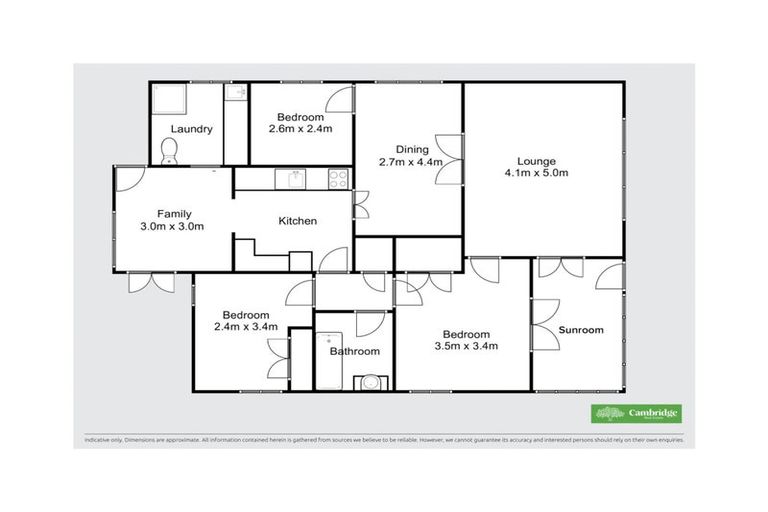 Photo of property in 3 Hillary Place, Leamington, Cambridge, 3432