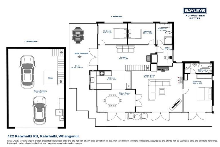Photo of property in 122 Kaiwhaiki Road, Kaiwhaiki, Whanganui, 4575