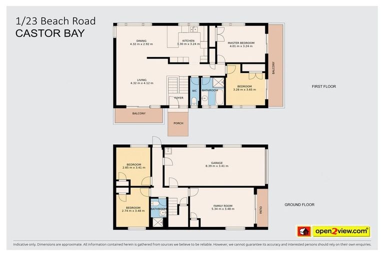 Photo of property in 23 Beach Road, Castor Bay, Auckland, 0620