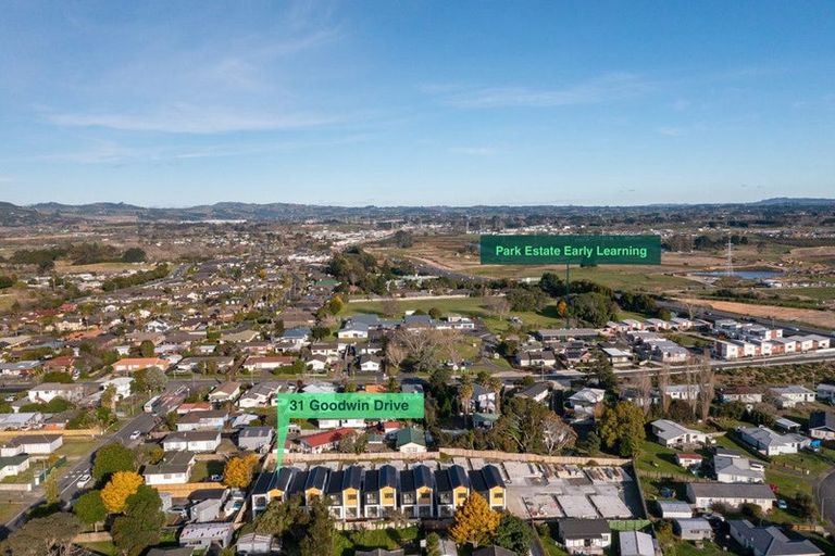Photo of property in 31 Goodwin Drive, Rosehill, Papakura, 2113