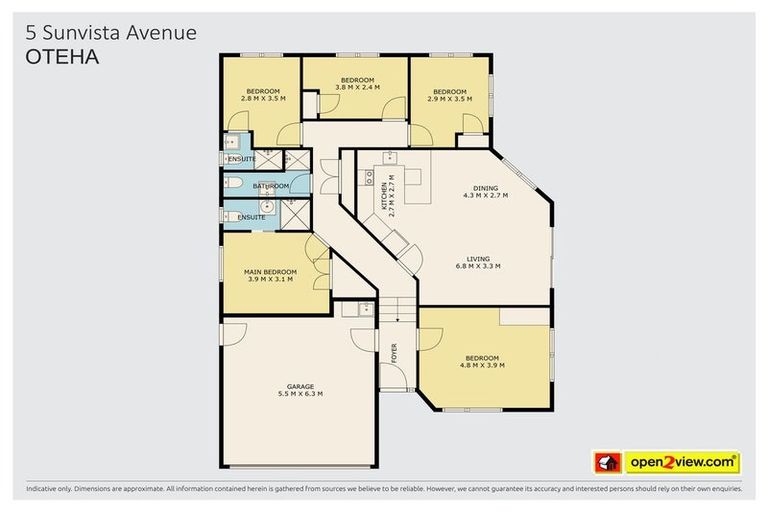 Photo of property in 5 Sunvista Avenue, Oteha, Auckland, 0632