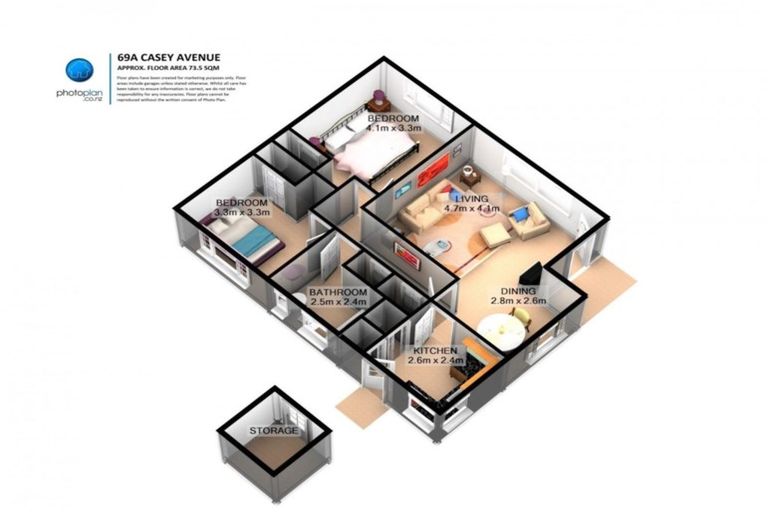 Photo of property in 69a Casey Avenue, Fairfield, Hamilton, 3214