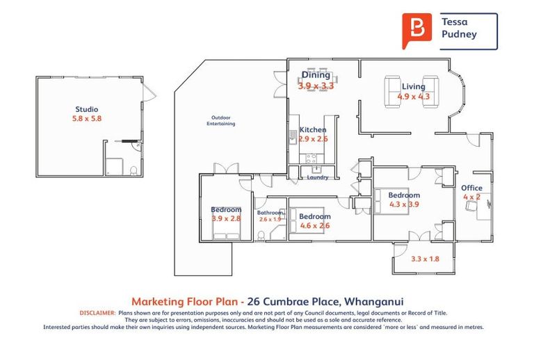 Photo of property in 26 Cumbrae Place, Aramoho, Whanganui, 4500