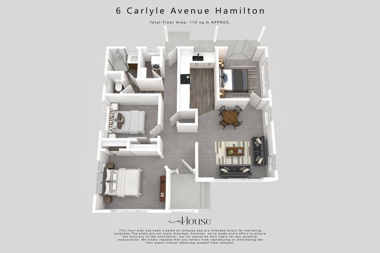 Photo of property in 6 Carlyle Avenue, Chartwell, Hamilton, 3210