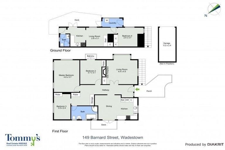 Photo of property in 149 Barnard Street, Wadestown, Wellington, 6012