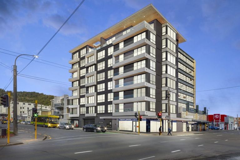 Photo of property in Alpha Apartments, 501/4u Elizabeth Street, Mount Victoria, Wellington, 6011