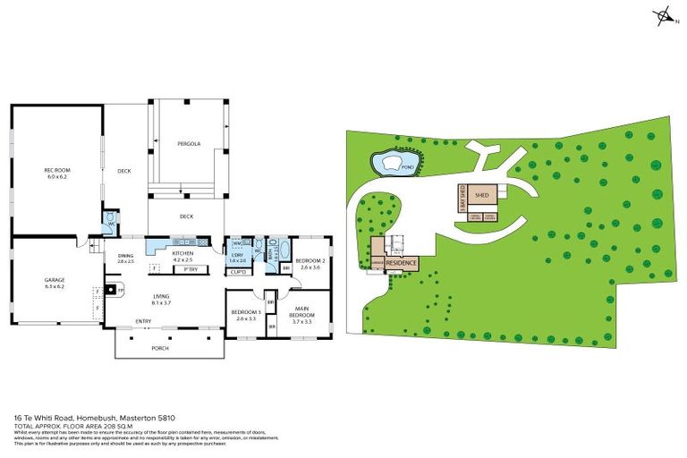Photo of property in 16 Te Whiti Road, Homebush, Masterton, 5810
