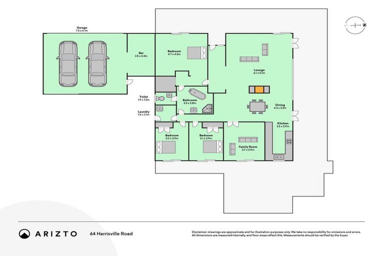 Photo of property in 64 Harrisville Road, Tuakau, 2121