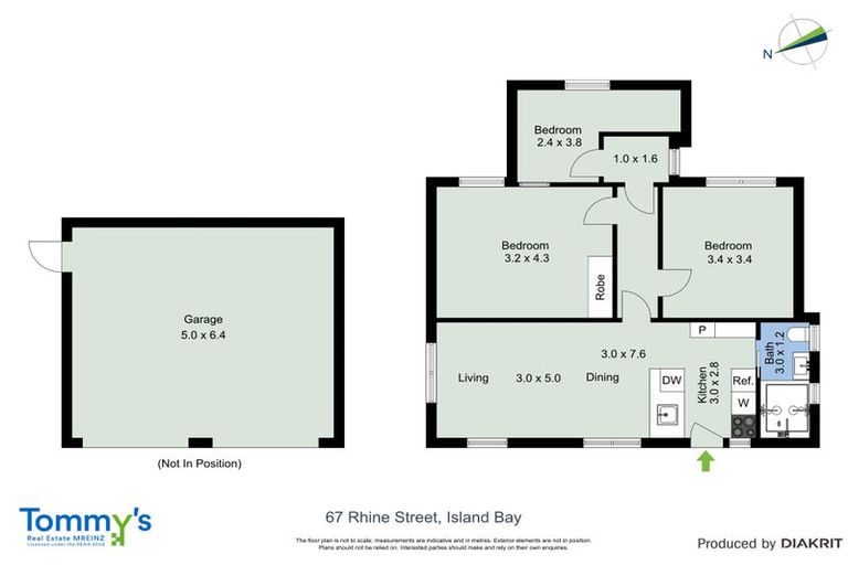 Photo of property in 67 Rhine Street, Island Bay, Wellington, 6023