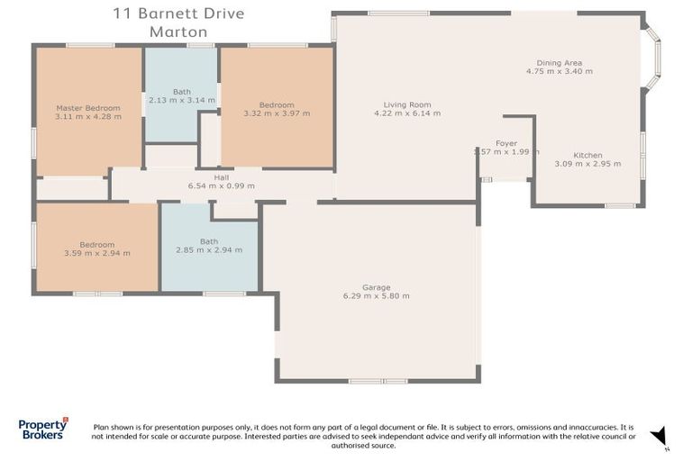 Photo of property in 11 Barnett Drive, Marton, 4710