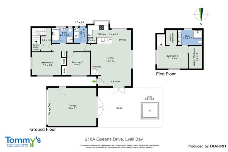 Photo of property in 210 Queens Drive, Lyall Bay, Wellington, 6022