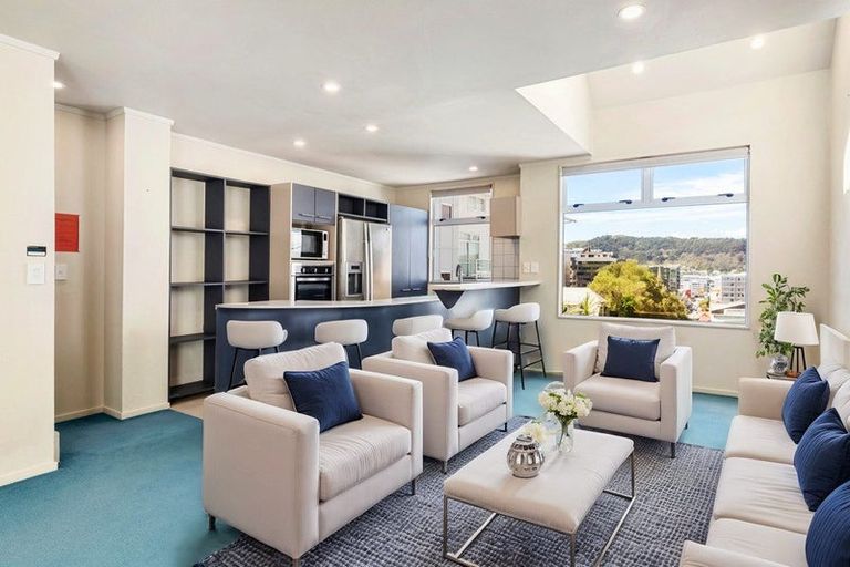 Photo of property in Fernhill Flats, 324u6 The Terrace, Te Aro, Wellington, 6011