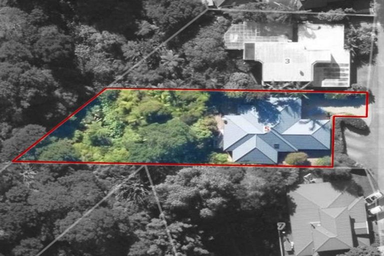 Photo of property in 5 Springwater Vale, Unsworth Heights, Auckland, 0632