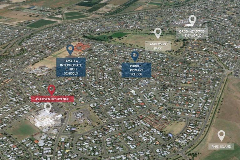 Photo of property in 45 Coventry Avenue, Tamatea, Napier, 4112