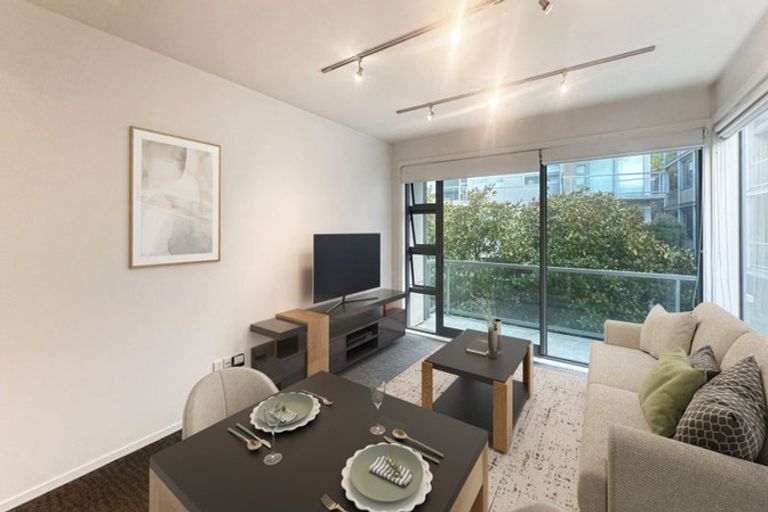 Photo of property in Revolucion Apartments, 201/28n Torrens Terrace, Mount Cook, Wellington, 6011