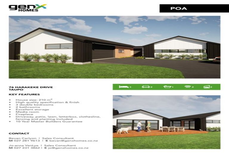Photo of property in 38 Makomako Crescent, Wharewaka, 3330
