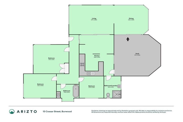 Photo of property in 13 Cossar Street, Burwood, Christchurch, 8083