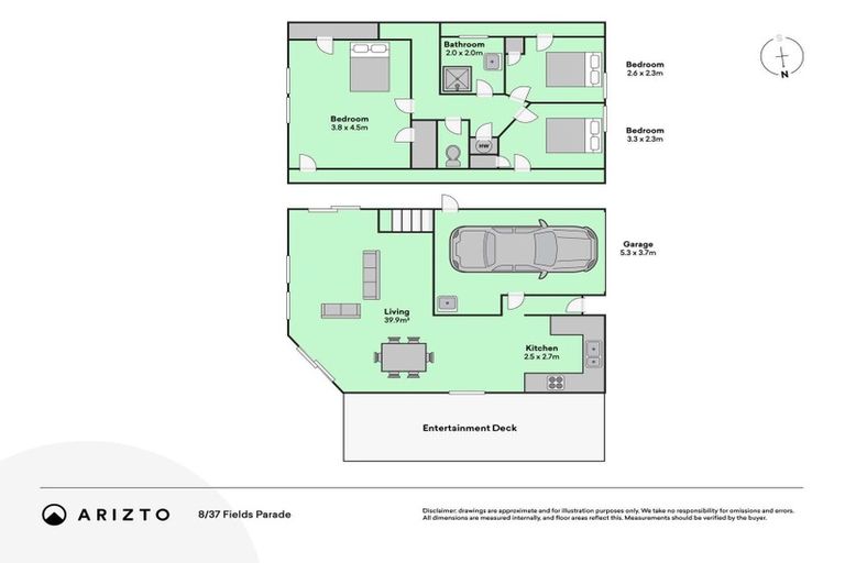 Photo of property in 37 Fields Parade, Oteha, Auckland, 0632