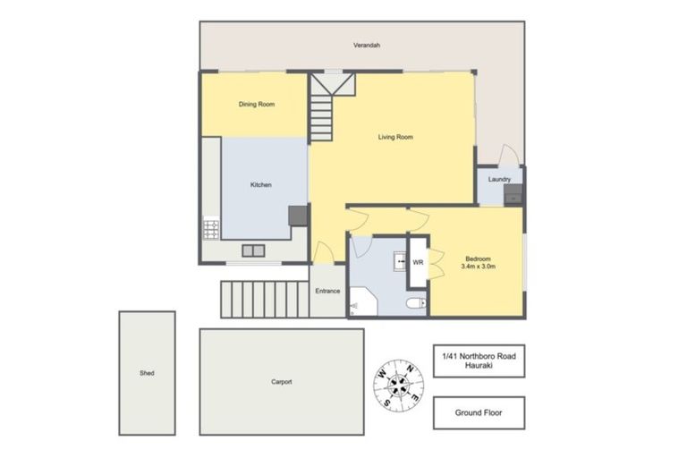 Photo of property in 7/37 Northboro Road, Hauraki, Auckland, 0622
