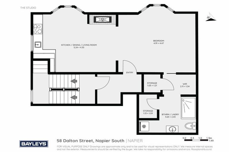 Photo of property in 2/58 Dalton Street, Napier South, Napier, 4110