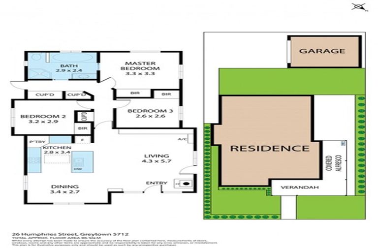 Photo of property in 26 Humphries Street, Greytown, 5712