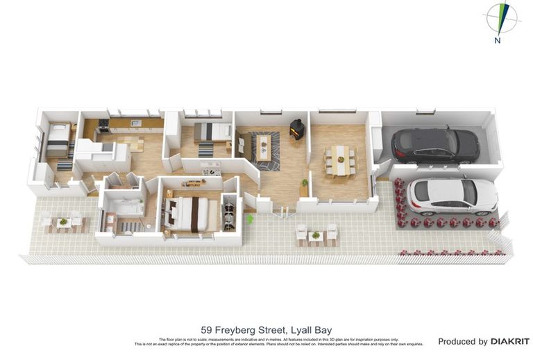 Photo of property in 59 Freyberg Street, Lyall Bay, Wellington, 6022