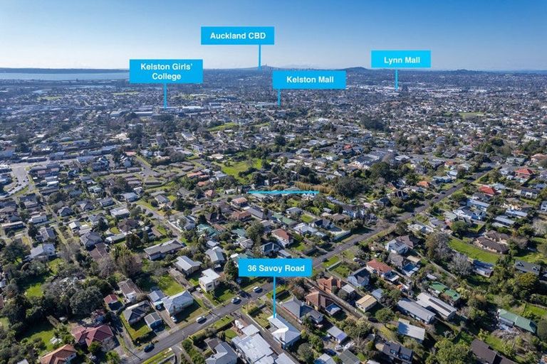 Photo of property in 36 Savoy Road, Glen Eden, Auckland, 0602