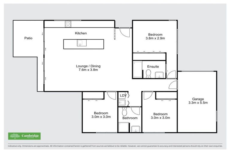 Photo of property in 4b Lewis Way, Cambridge, 3434
