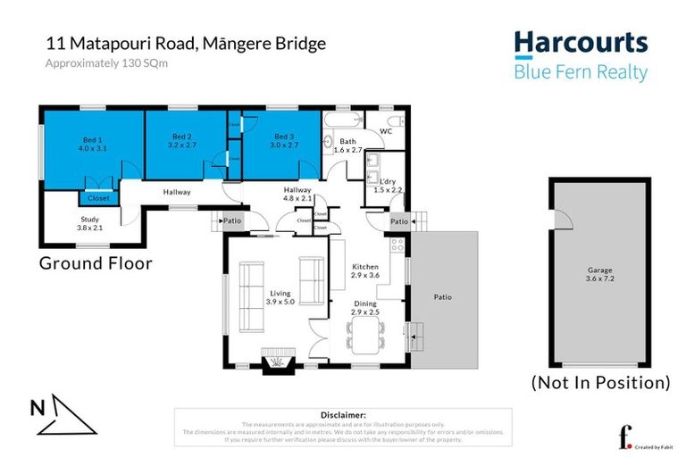 Photo of property in 11 Matapouri Road, Mangere Bridge, Auckland, 2022