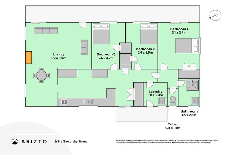 Photo of property in 2/34a Glenorchy Street, Glen Eden, Auckland, 0602