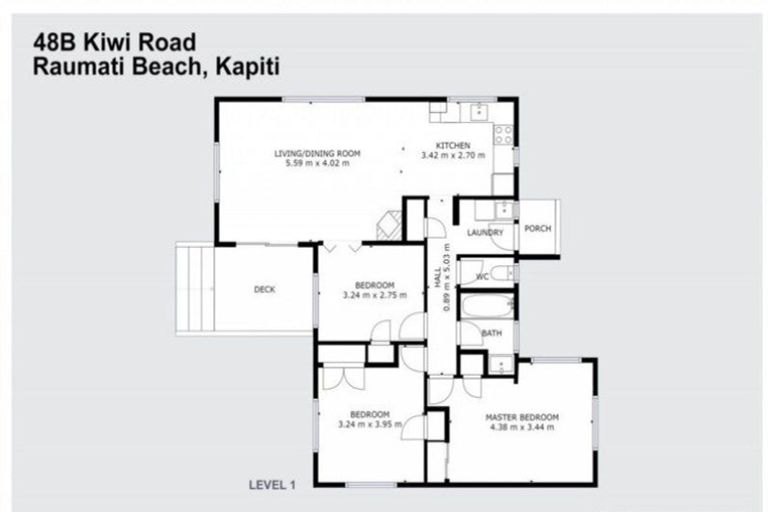 Photo of property in 48 Kiwi Road, Raumati Beach, Paraparaumu, 5032
