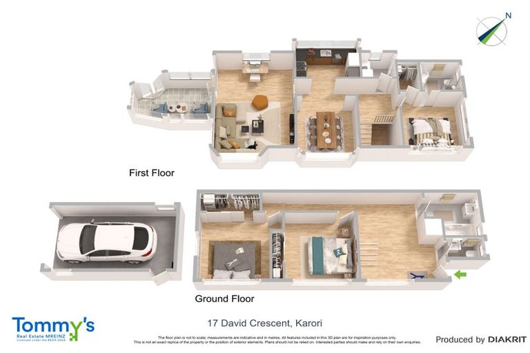 Photo of property in 17 David Crescent, Karori, Wellington, 6012