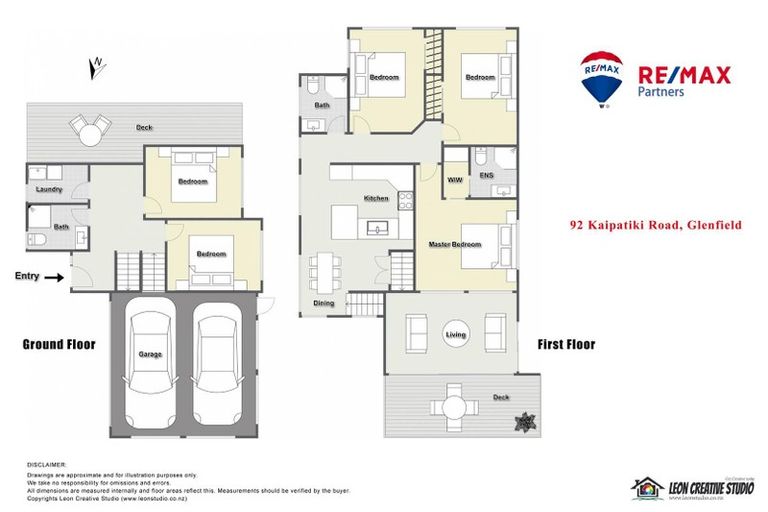 Photo of property in 92 Kaipatiki Road, Glenfield, Auckland, 0629