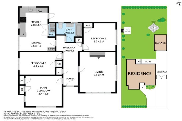 Photo of property in 13 Mcgregor Crescent, Masterton, 5810