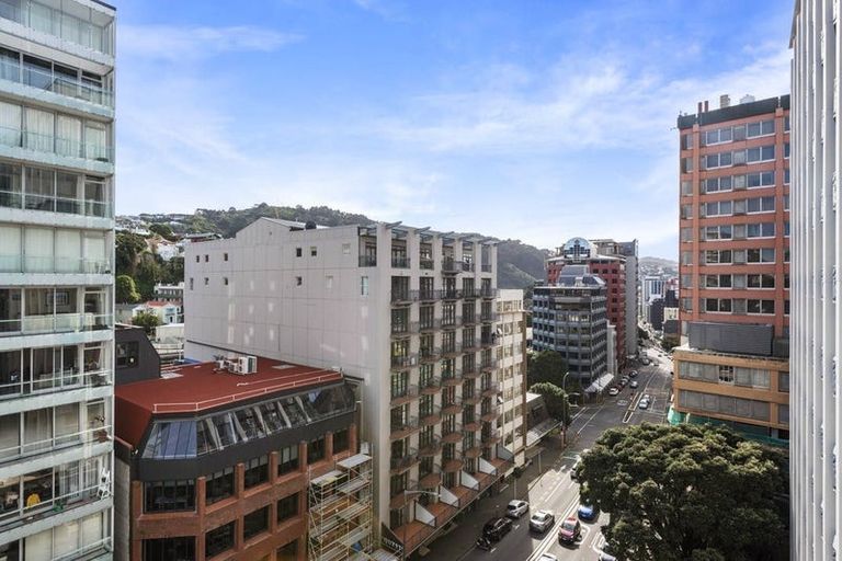 Photo of property in Terrace Heights Apartments, 8c/163 The Terrace, Wellington Central, Wellington, 6011