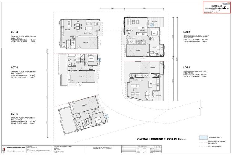 Photo of property in 11 Kilcar Place, Massey, Auckland, 0614