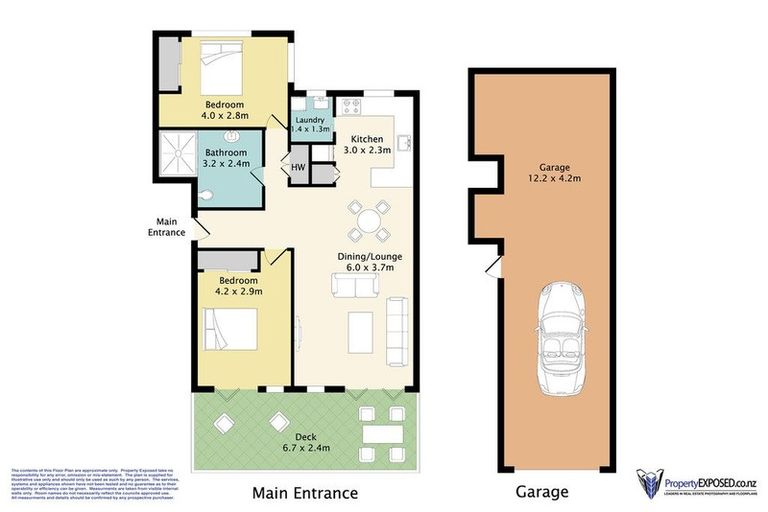 Photo of property in 3/5 Monte Cassino Place, Birkdale, Auckland, 0626