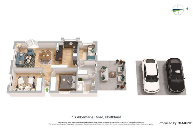 Photo of property in 16 Albemarle Road, Northland, Wellington, 6012