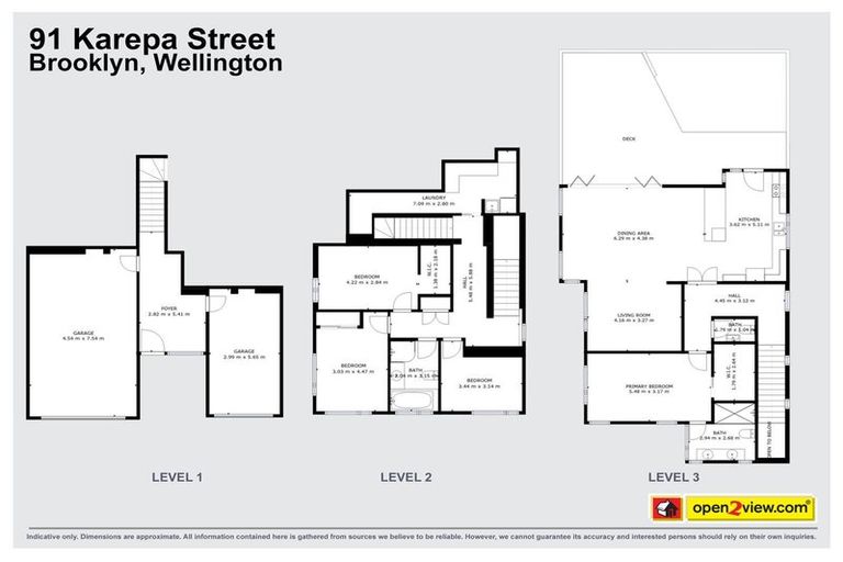 Photo of property in 91 Karepa Street, Brooklyn, Wellington, 6021