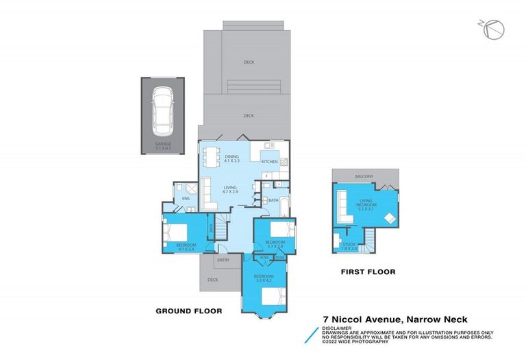 Photo of property in 7 Niccol Avenue, Narrow Neck, Auckland, 0624