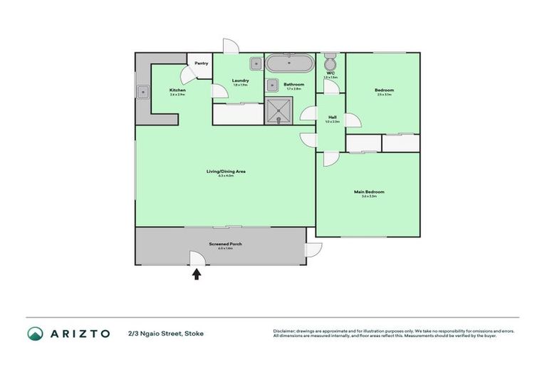 Photo of property in 2/3 Ngaio Street, Stoke, Nelson, 7011