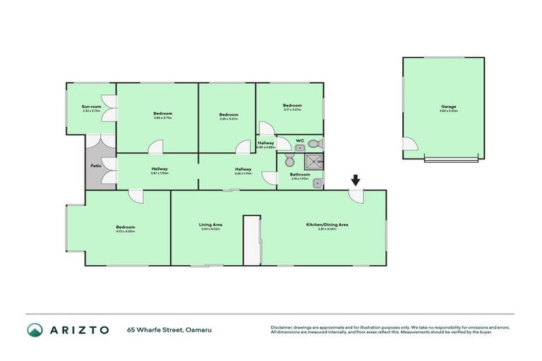 Photo of property in 65 Wharfe Street, South Hill, Oamaru, 9400