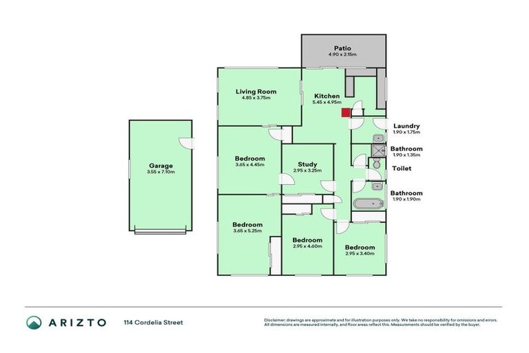 Photo of property in 114 Cordelia Street, Stratford, 4332