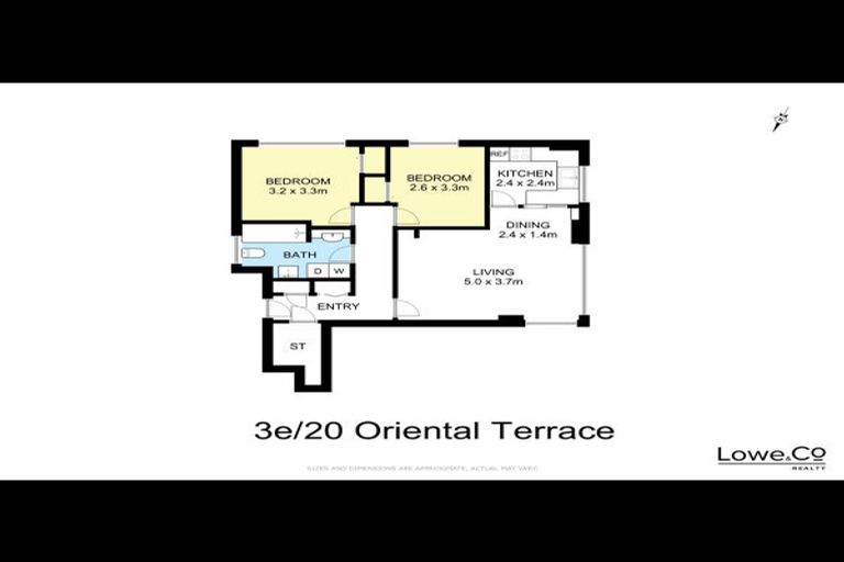 Photo of property in Jerningham Apartments, 20 Oriental Terrace, Oriental Bay, Wellington, 6011