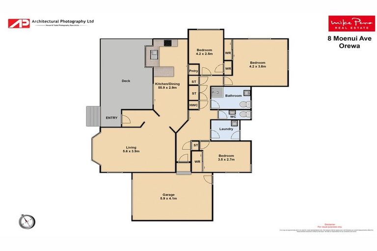 Photo of property in 8 Moenui Avenue, Orewa, 0931