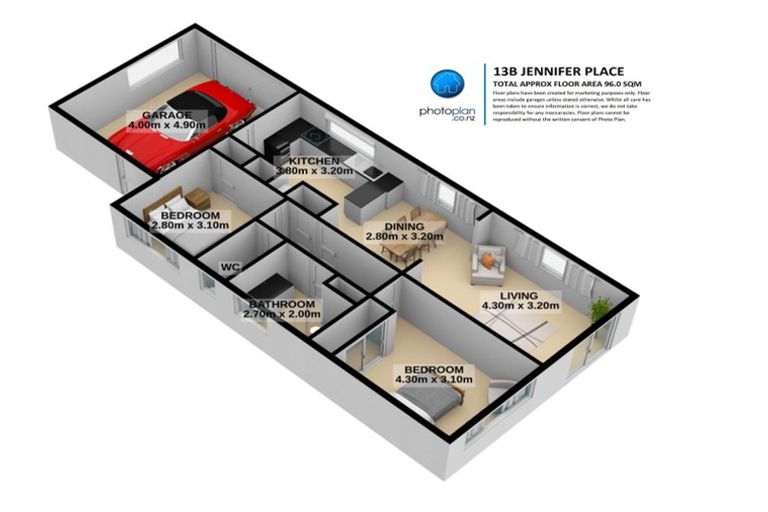 Photo of property in 13 Jennifer Place, Chartwell, Hamilton, 3210