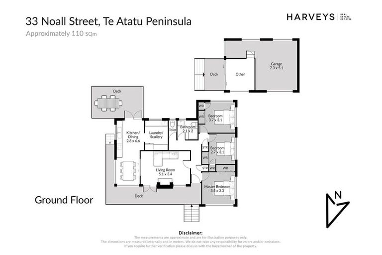 Photo of property in 33 Noall Street, Te Atatu Peninsula, Auckland, 0610